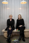Nola's spatial exhibition stand at Stockholm Furniture Fair creating zones for relaxation and reflection amid trade show activity