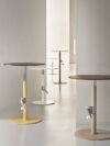 Veva height-adjustable desk by Bernstrand & Borselius for Blå Station with millimeter-precise adjustment and minimalist design