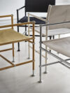 Able chair by Lindau, Borselius and Bernstrand blending armchair and standard chair functionality with innovative design approach