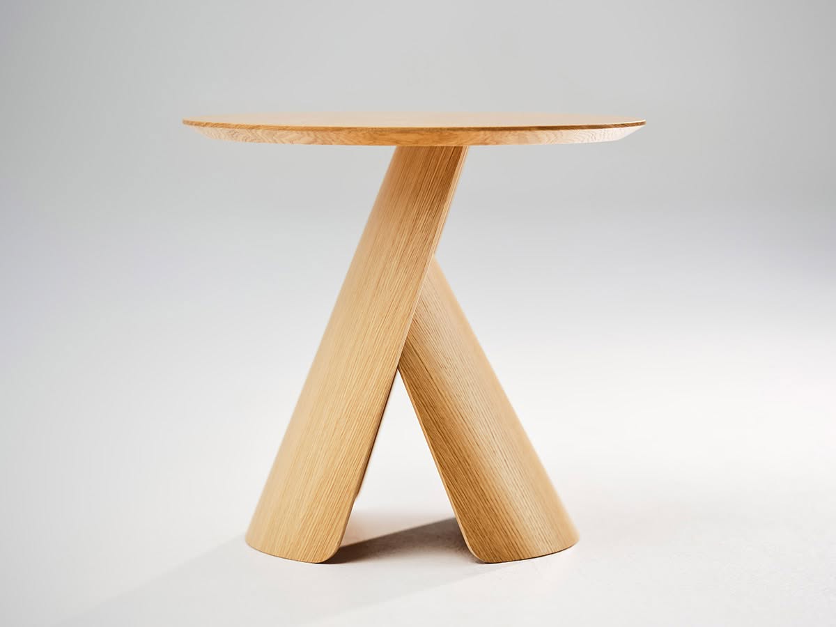 Balanced Hito coffee table by designer Mario Martinez featuring versatile functionality for Karl Andersson & Söner