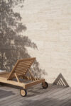 Elegant AH604 outdoor lounger by architect Alfred Hømann featuring weather-resistant materials for Carl Hansen & Søn