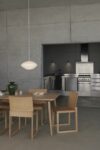 Innovative Allwood furniture by Anderssen & Voll for Tradition combining solid wood, laminated parts and oak plywood