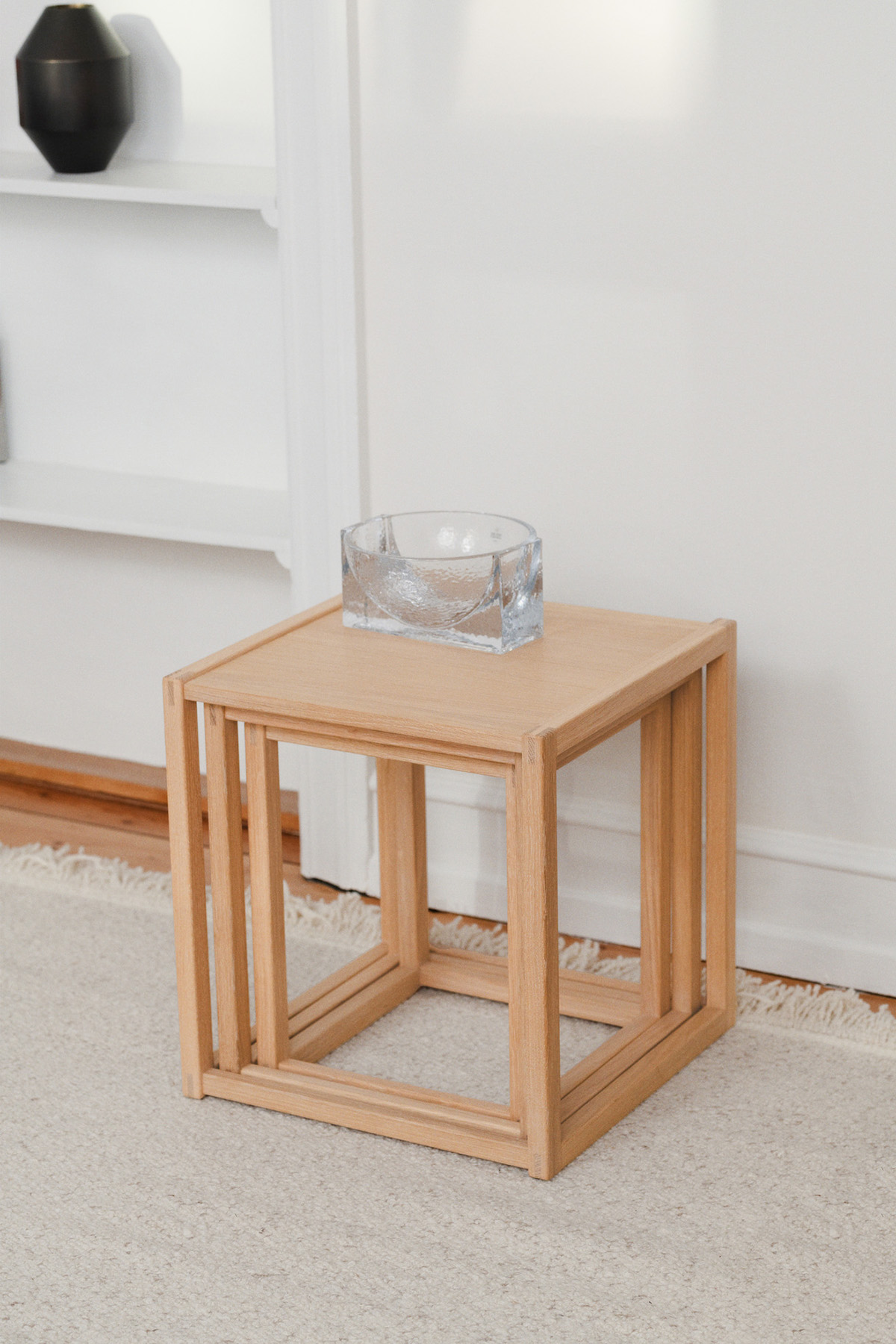 Fredericia relaunches Børge Mogensen's iconic Nesting Tables with authentic Danish design details