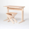 The Sober stool by Studio Stockholm for Verk embodies simple and unpretentious design principles while maintaining a refined aesthetic sensibility for contemporary living environments.