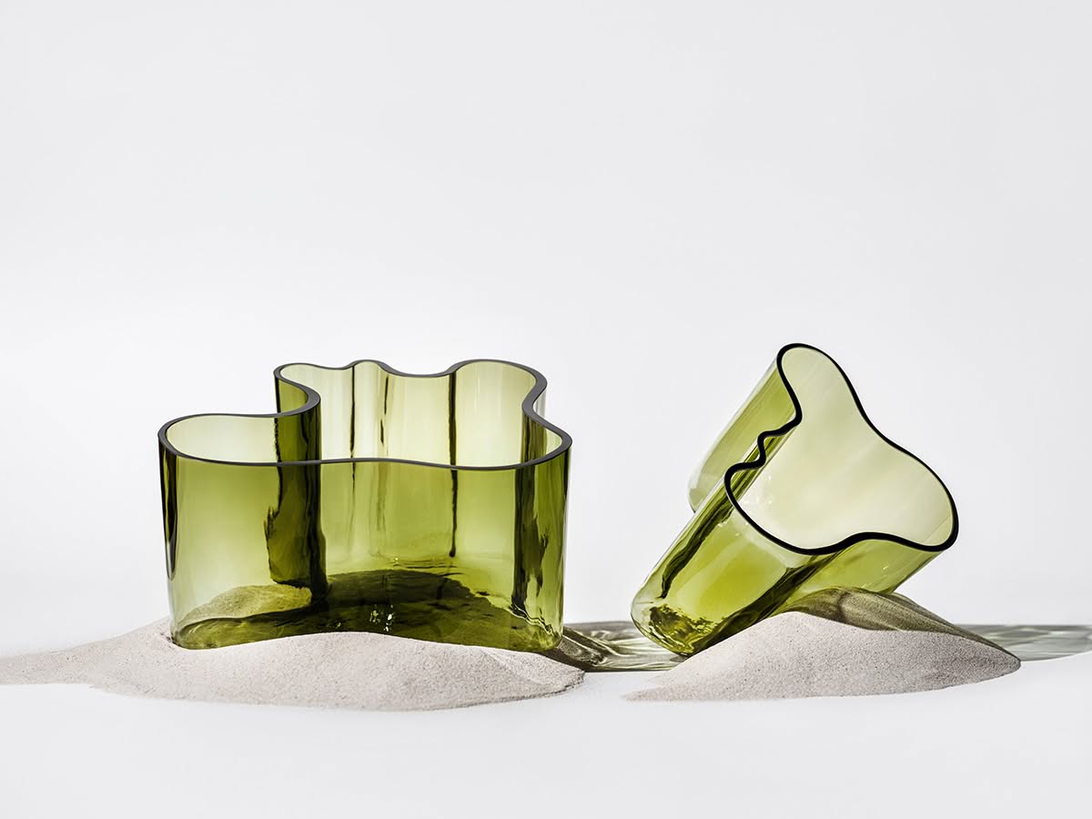 Limited editions of Unique hand-carved Aalto Vases made from