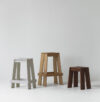 Let Barstool 65cm Light Grey Let Barstool 75cm Oak Let Stool Brown Stained Ash | Scandinavian Design