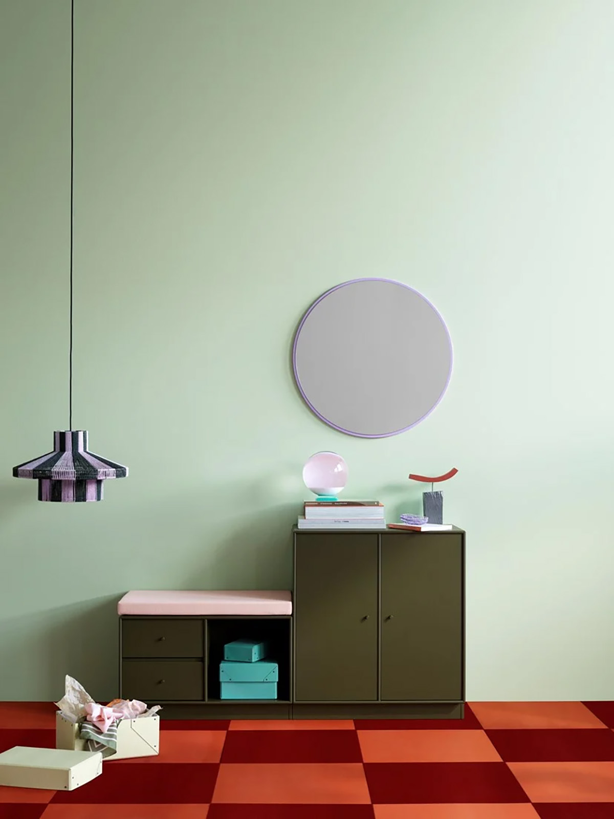 SYSTEM seating by Peter J. Lassen for Montana featuring modular approach that redefines conventional furniture categorization