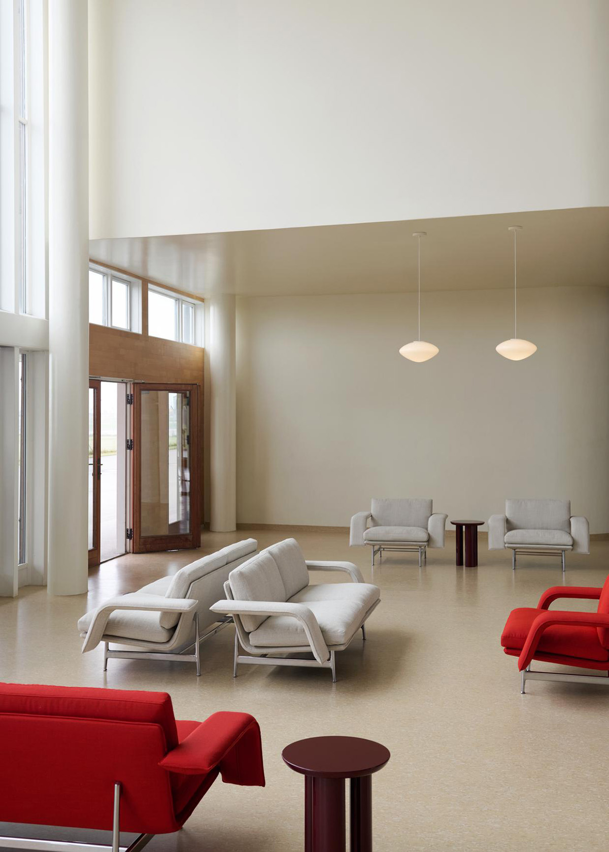 MEANTIME collection by Anderssen & Voll for &Tradition featuring distinguished silhouettes combined with exceptional seated comfort