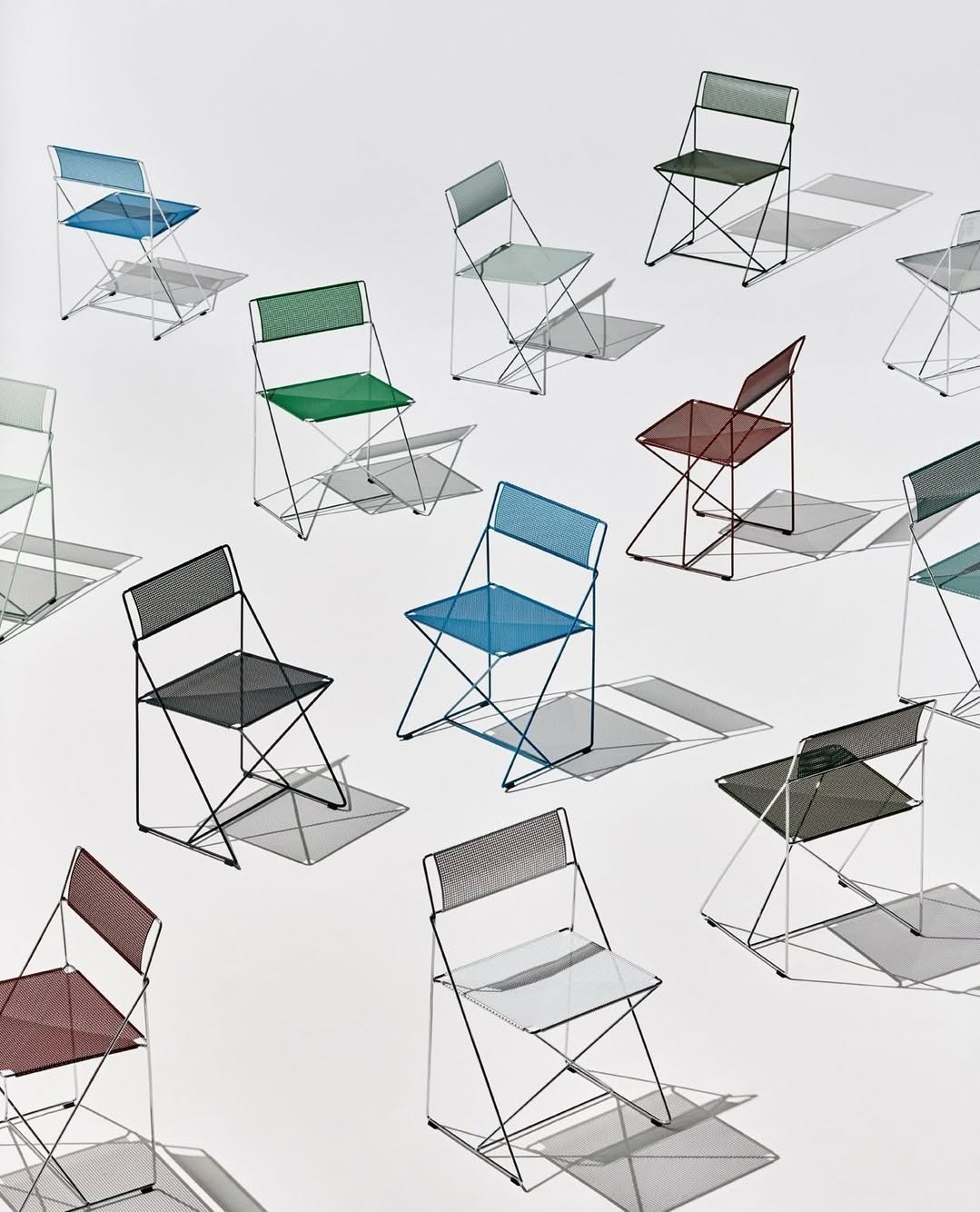 X-Line Chair by Niels Jørgen Haugesen relaunched by HAY