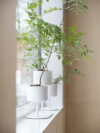 ALLE Mini plant divider by Kauppi & Kauppi for Skandiform featuring compact biophilic room divider for smaller spaces