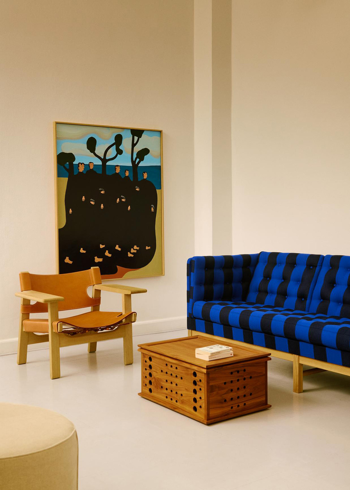 Erik Ole Jørgensen's EJ315 sofa celebrating 50th anniversary with Fredericia Furniture showcasing timeless Danish design