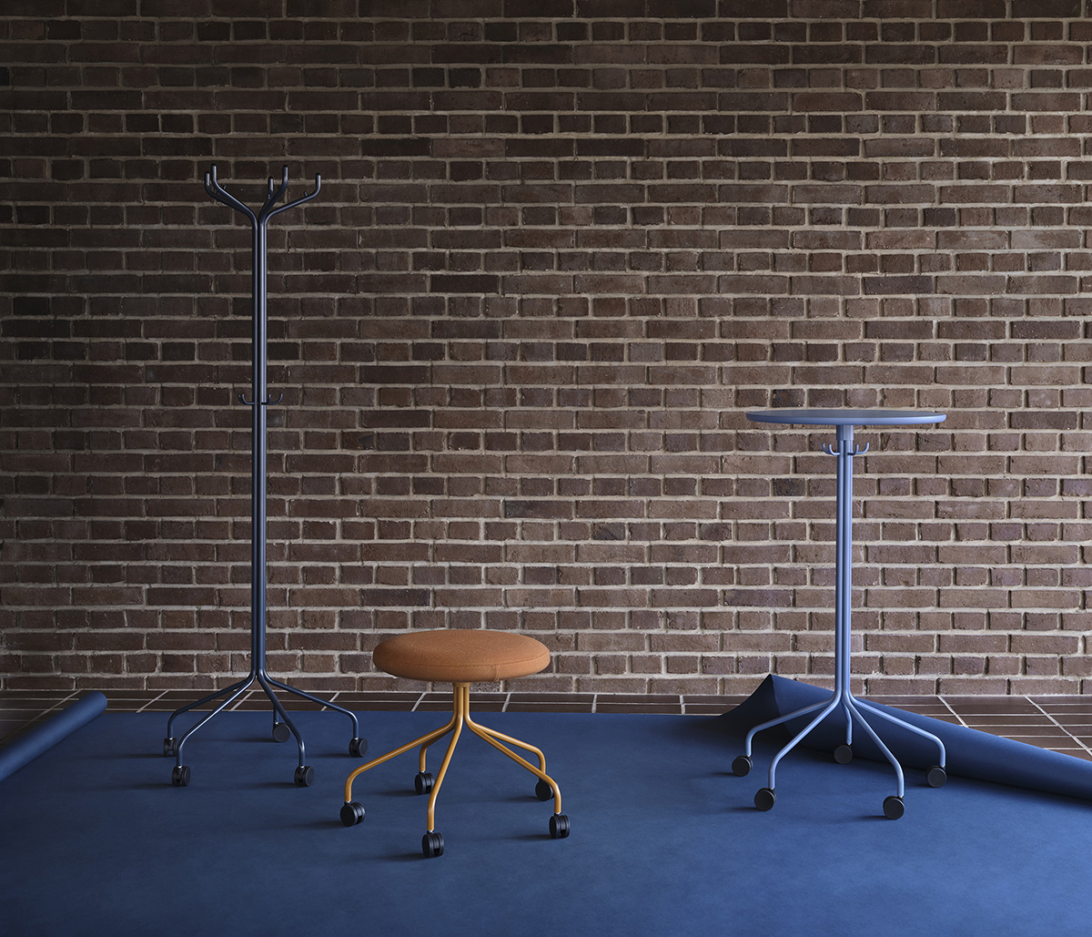 SIT DOWN & ROLL by Louise Hederström for Skandiform featuring flexible seating solutions that adapt to changing work postures