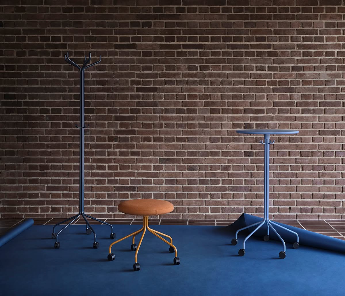 SIT DOWN & ROLL by Louise Hederström for Skandiform featuring flexible seating solutions that adapt to changing work postures