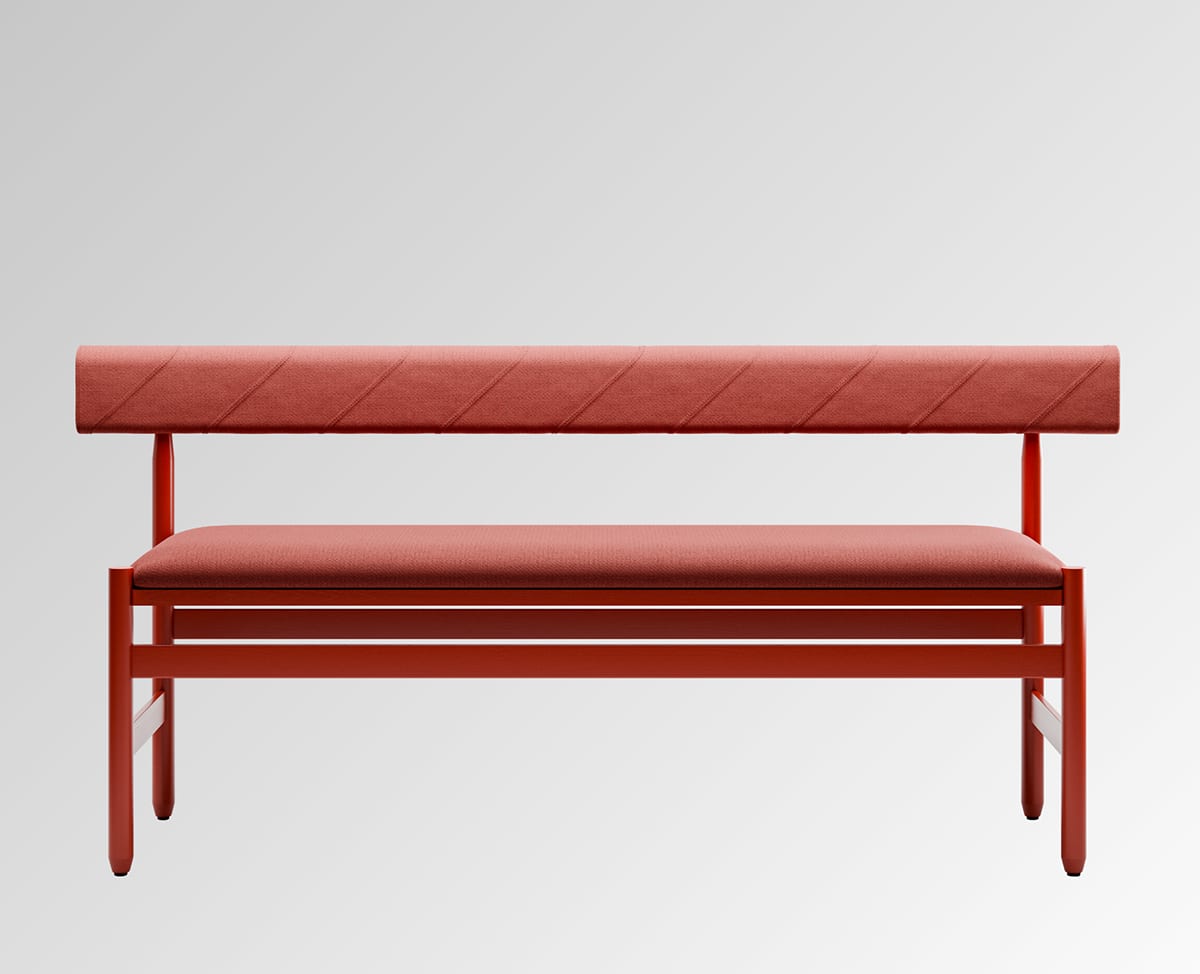 BOTERO sofa by Matti Klenell and Peter Andersson for Källemo featuring voluminous forms inspired by Fernando Botero's art