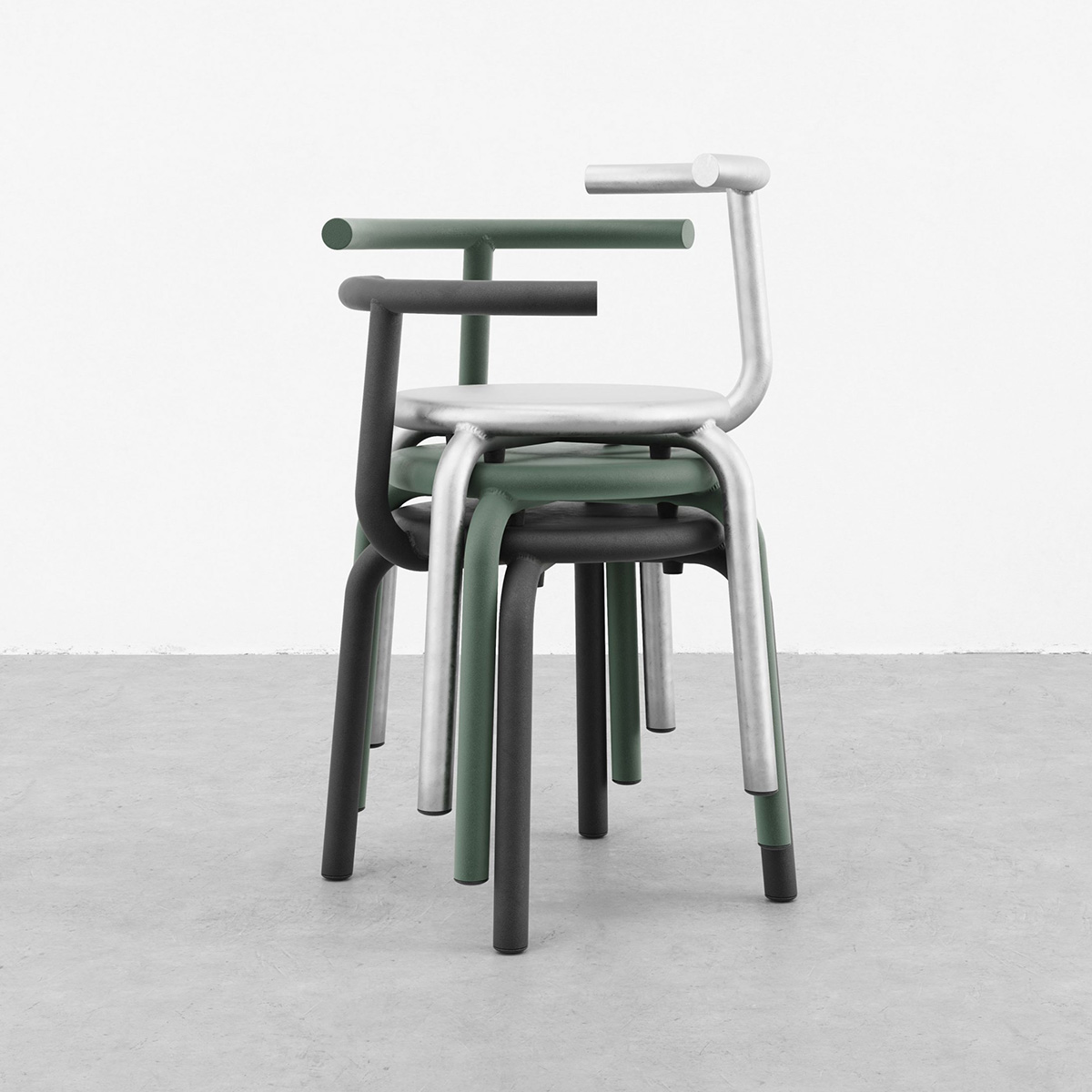TORNO collection by Form Us With Love for Hallé featuring minimalist tables with distinctive turned wood elements