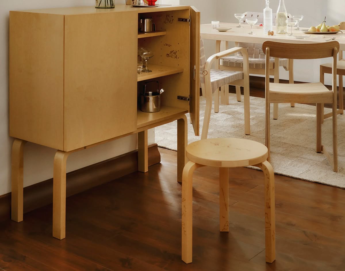 Artek Moomin Stool 60 Celebration Alvar Aalto 2025