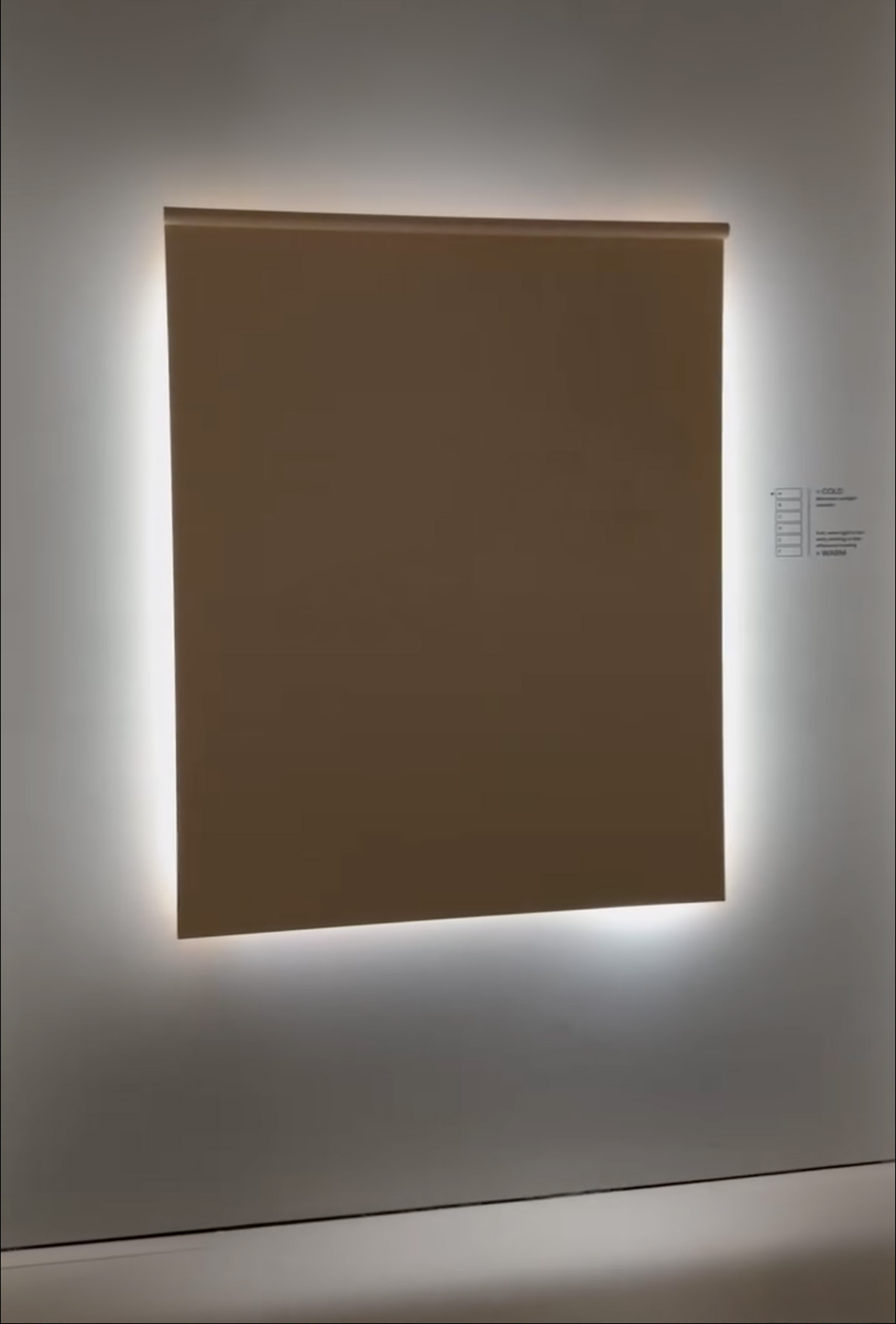 Daylight lamp installation showing multiple units creating dynamic lighting patterns