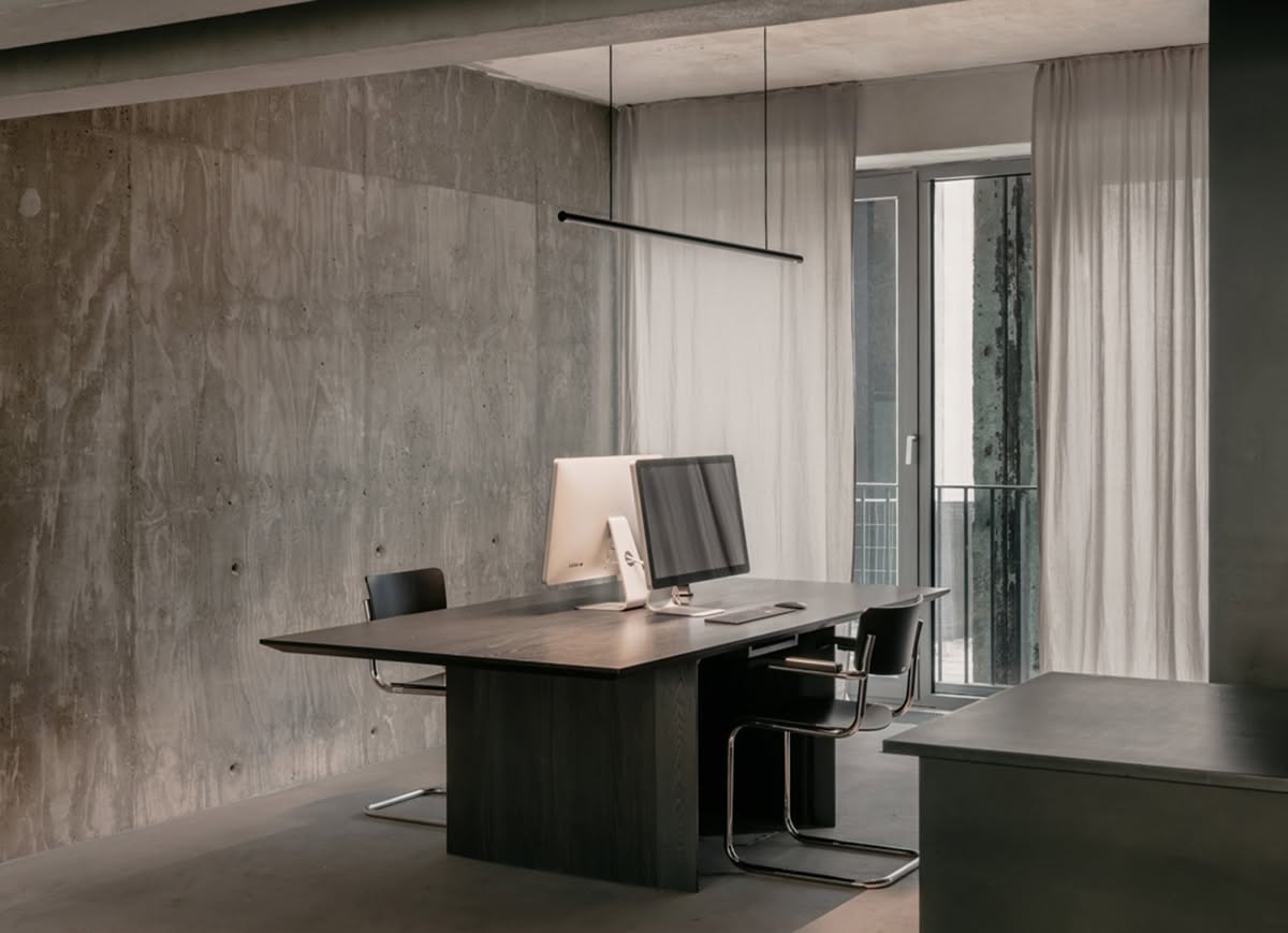 w181 Linier Pro installed in modern office environment providing professional-grade task lighting