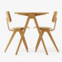 Daystak Table Rd2-rd3_beech_daystak Side Chair Rd1_beech
