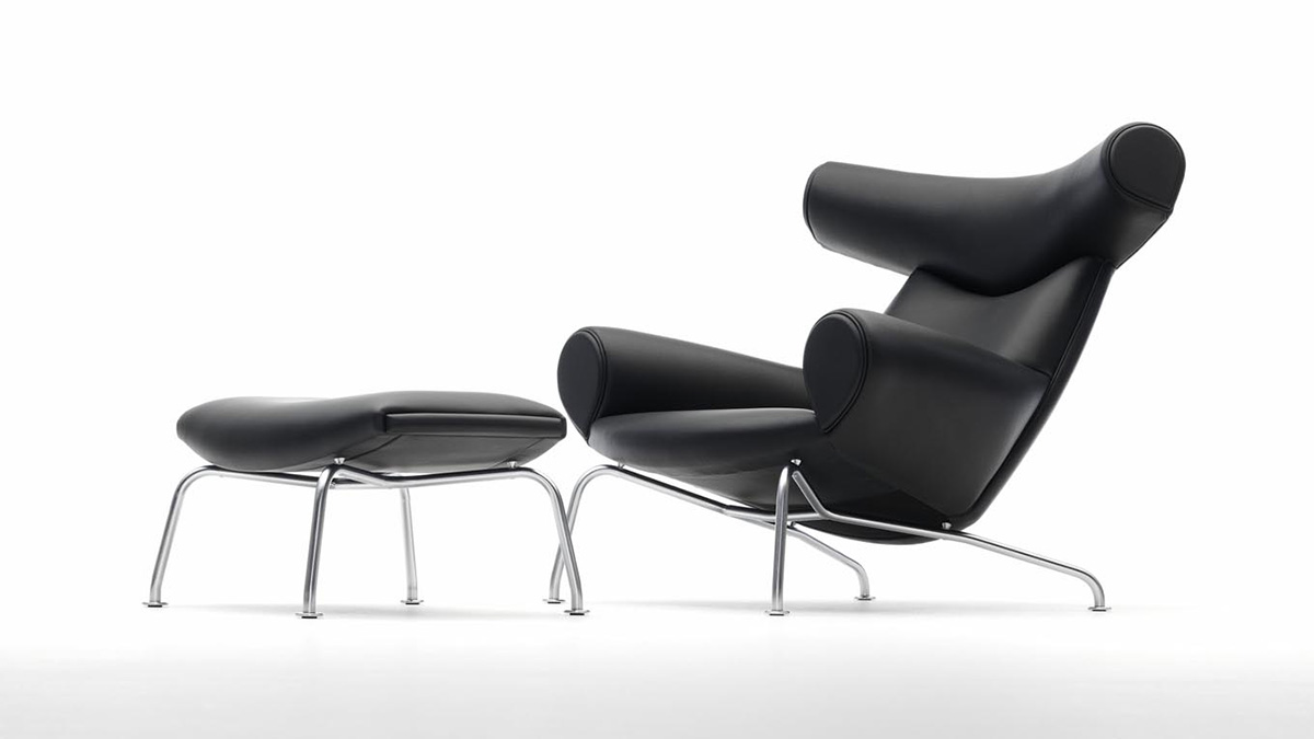 Erik Jørgensen's luxury Danish furniture collection featuring iconic upholstered chairs and sofas with exceptional craftsmanship since 1954