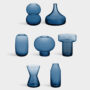 Midsummer Vases Midnight Blue By Claesson Koivisto Rune For Orrefors