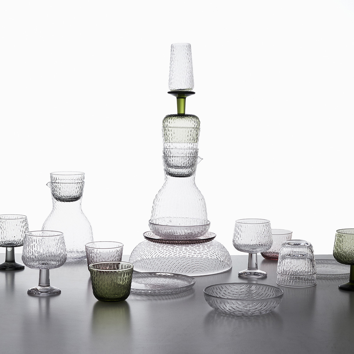 Marimekko Syksy Glassware Collection By Matti Klenell Captures Nordic Autumn | ScandinavianDesign.com