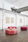 Ribbon Pouffes Design By Mia Cullin For Materia | ScandinavianDesign.com