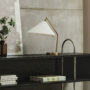 Gubi Introduces Canvas Shade To Greta M. Grossman’s Gräshoppa Table Lamp