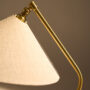 Gubi Introduces Canvas Shade To Greta M. Grossman’s Gräshoppa Table Lamp