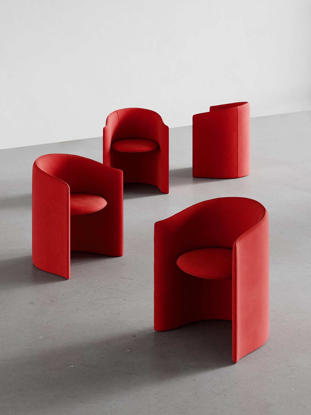 Proto Armchair design by Nick Ross for +Halle - Scandinaviandesign.com