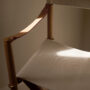 MK16FoldingChair OakOilCottonCanvasNatural DETAIL 1