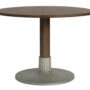 Tock Table Round Dark Oak Anna Kraitz