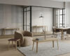 Levels table collection by Sami Kallio for Horreds — meeting, lounge and coffee table formats in multiple sizes