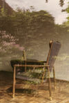 The Whisky Chair Watercolour Dark Chocolate Elegance Walnut Walnut