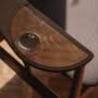 Whisky Chair Watercolour Dark Chocolate Elegance Walnut