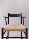 Brdr kruger FChair Armrest OakBurgundyLacquered PaperCord Credits SifBangMikkelsen 14