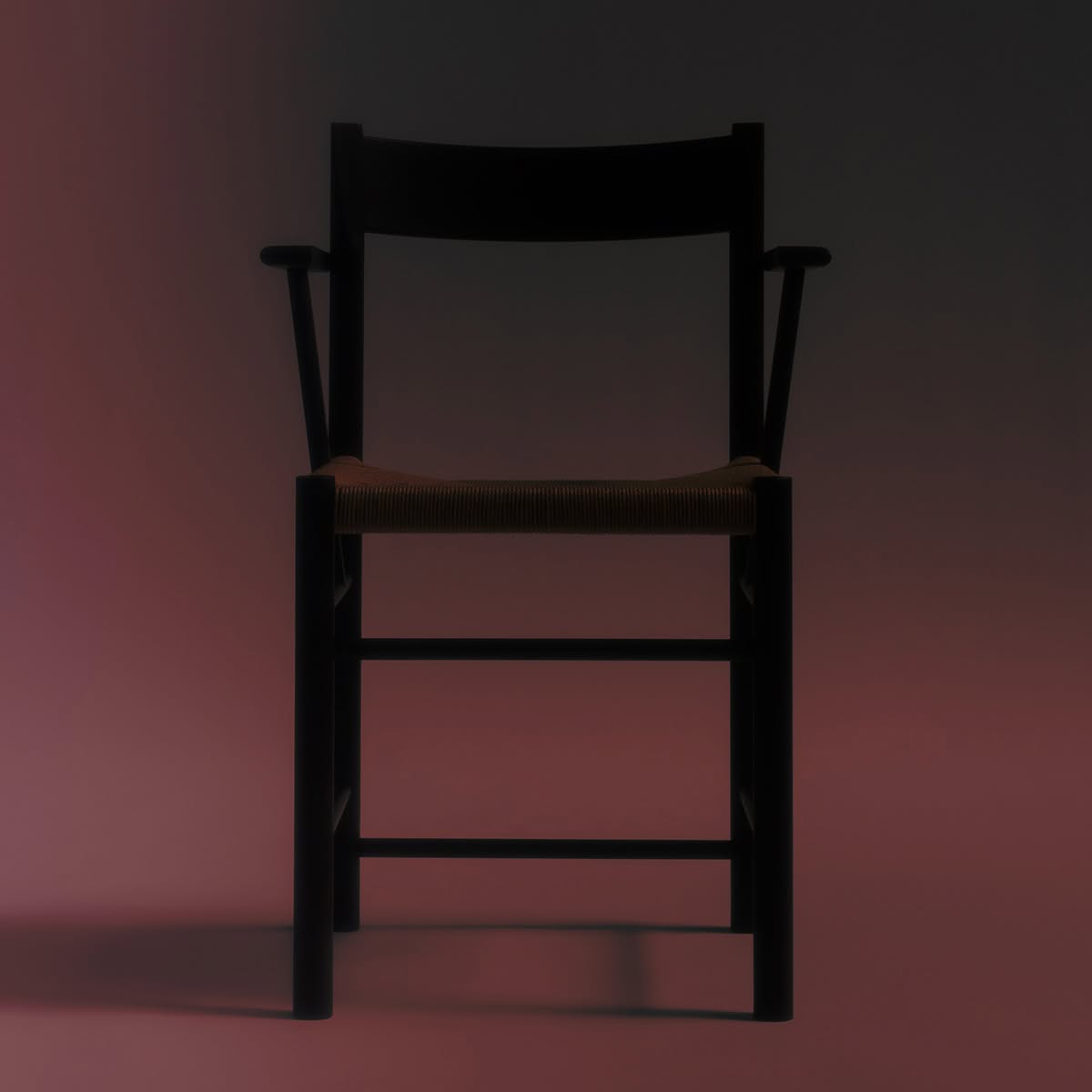 Brdr kruger FChair Armrest OakBurgundyLacquered PaperCord Credits SifBangMikkelsen 5 Brdr kruger FChair Armrest OakBurgundyLacquered PaperCord Credits SifBangMikkelsen 5
