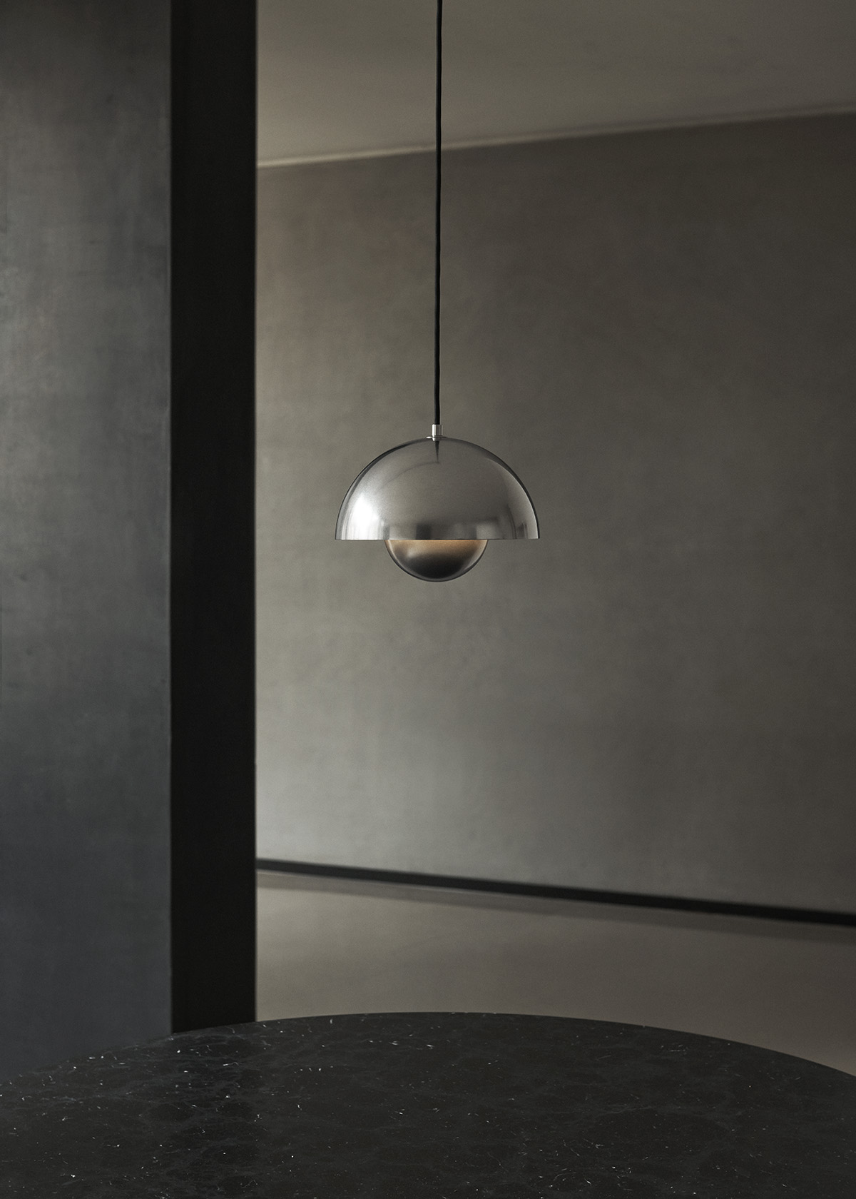 Flowerpot Anniversary Edition Pewter verner panton 5
