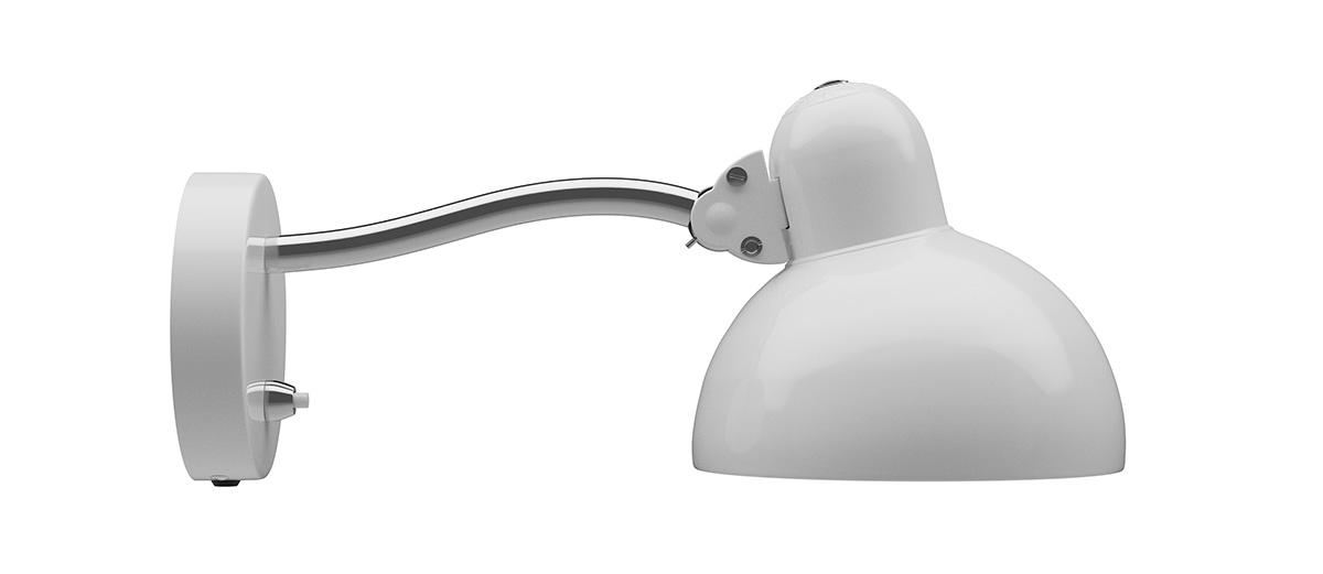 Fritz Hansen KAISER idell White Chrome