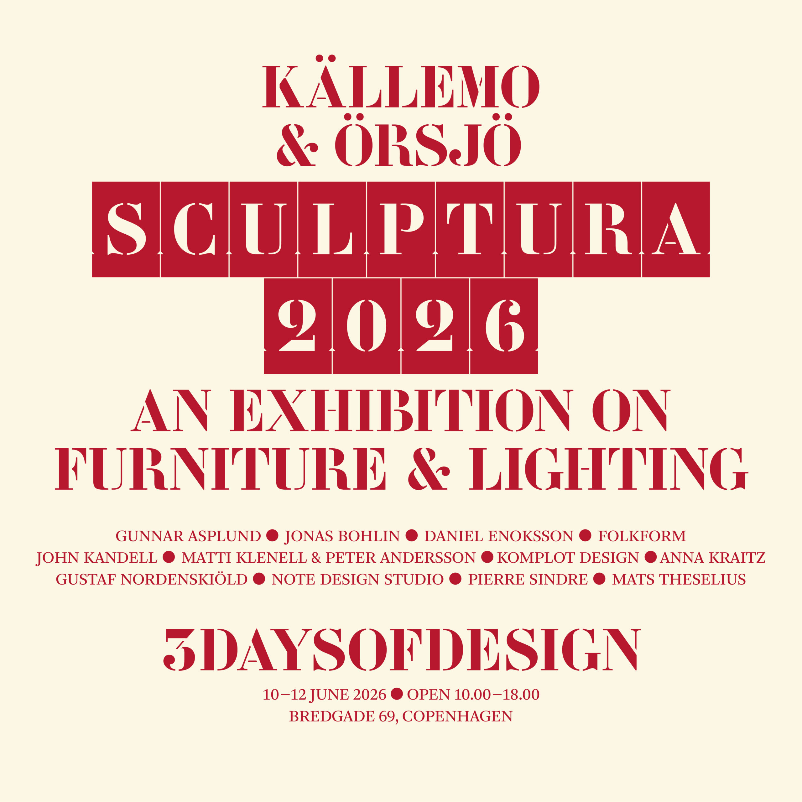 kallemo orsjo 3daysofdesign