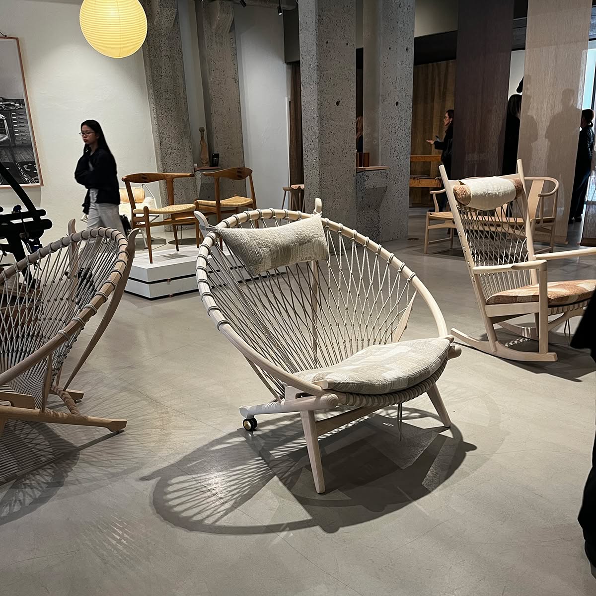 Circle Chair pp130 by Hans J. Wegner at PP Møbler exhibition