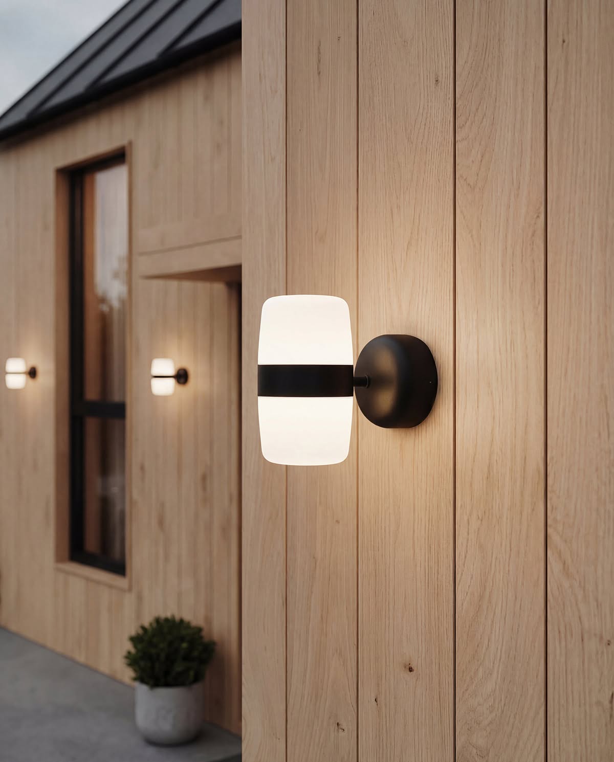 Hall black on house closer Northern Birger Dahl