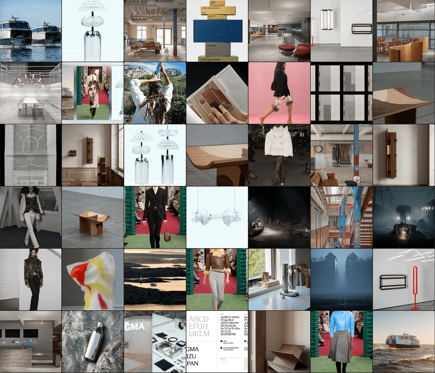 USF 2026. Utmärkt Svensk Form 2026 award ceremony staging designed by architects Julia Bianco Sommer and Anna Erixon
