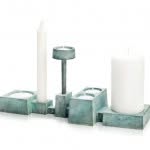 Folkform Candle Collage Bronze | Scandinavian Design
